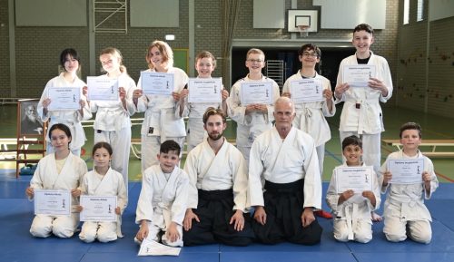 Kyu examens jeugd maandag 2025